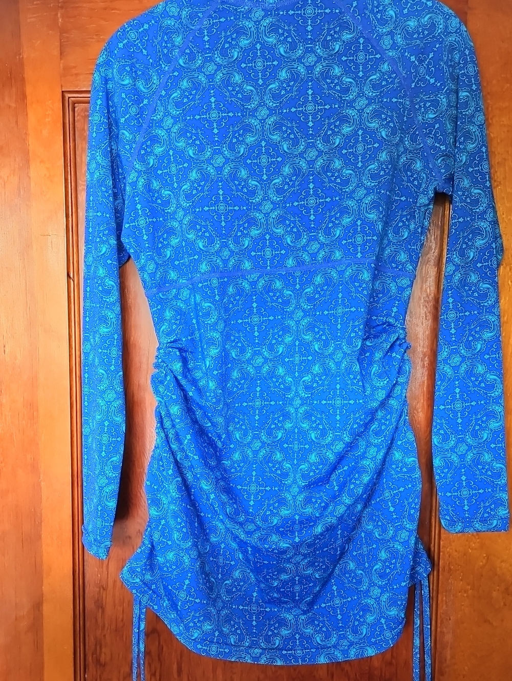 Coolibar UPF 50+/UV Swim Dress, Skirt, Tunic w/Sleeves Blue Small  NWOT - Picture 12 of 16
